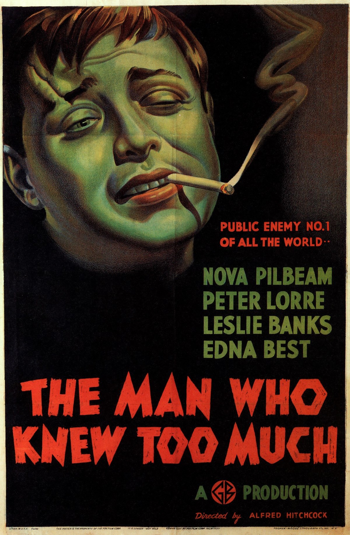 Alfred Hitchcock Film Posterleri