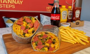 XL Sosisli Burrito Menü