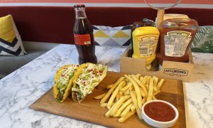 Sucuklu Taco Menü