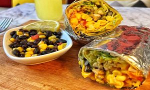 Tavuklu Burrito
