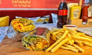 Tavuklu Burrito Menü