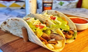 Tavuklu Taco