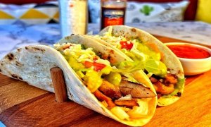 Tavuklu Taco